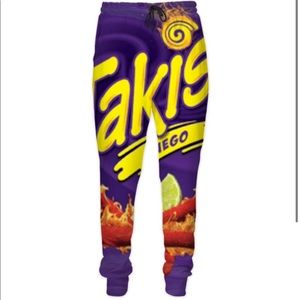 Unisex taki printed jeggings or sweatpants large